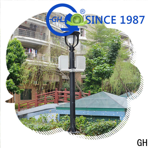 aumatic brightness adjustment smart street light pole ideal for public lighting GH