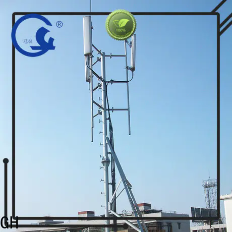 GH high strength antenna support pole with satisfed feedback for building in the roof