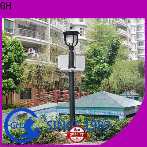GH aumatic brightness adjustment smart street light pole cost effective for lighting management