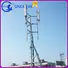 high strength antenna support pole suitable for building in the peak