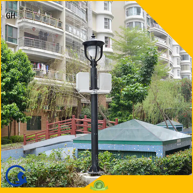 aumatic brightness adjustment smart street light pole ideal for