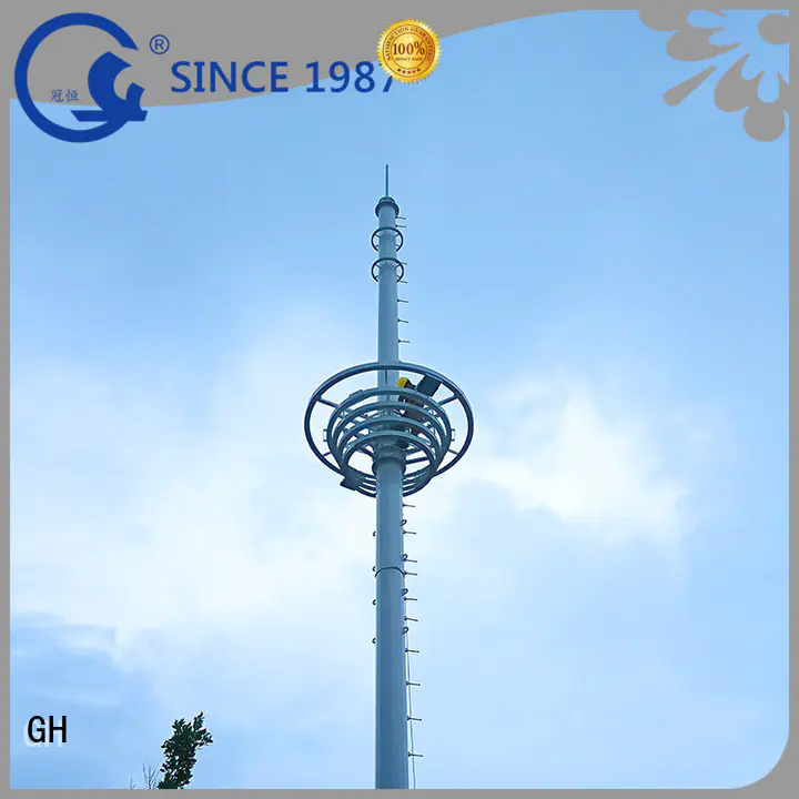 GH light weight communication pole comnunication system