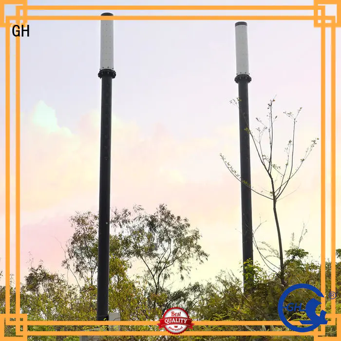GH energy saving smart street light pole good for lighting management