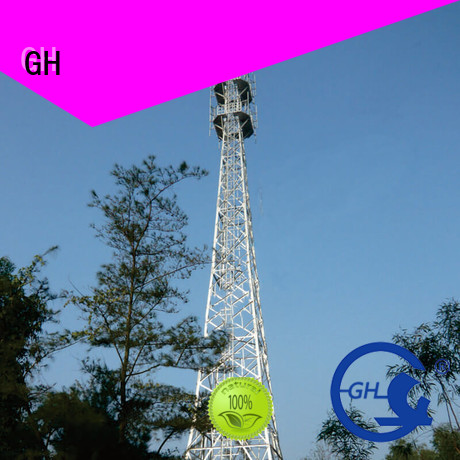 GH light weight antenna tower excelent for communication industy