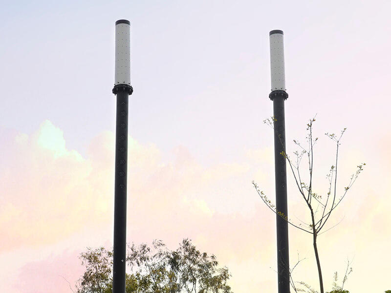 advanced technology smart street light pole suitable for public lighting