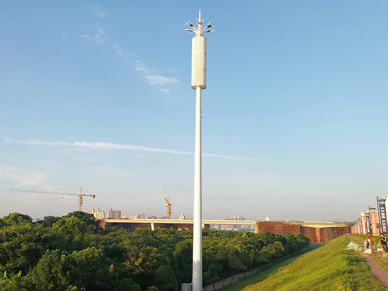 GH light weight telecom tower comnunication system