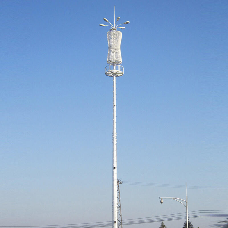 GH light weight telecom tower comnunication system