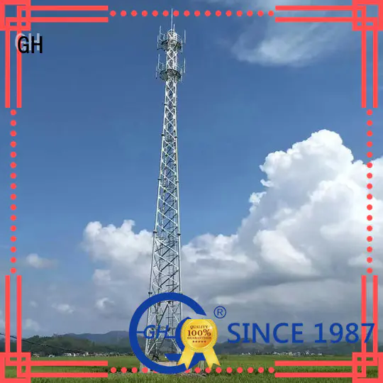 GH light weight antenna tower excelent for telecommunication