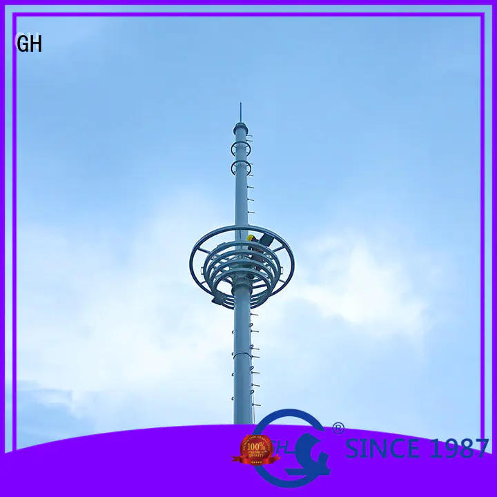 GH light weight antenna tower suitable for comnunication system