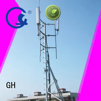 GH good quality antenna support pole suitable for communication industry