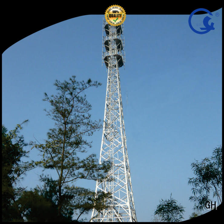 light weight communications tower suitable for telecommunication