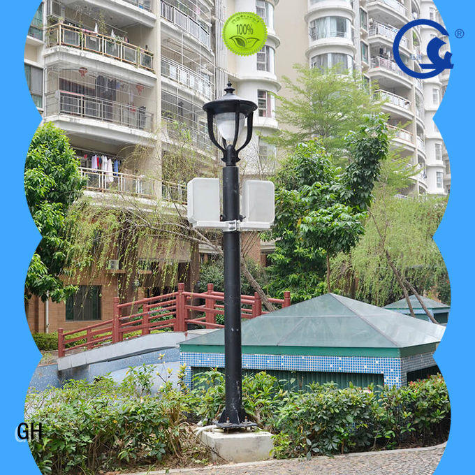 GH efficient smart street light pole good for lighting management