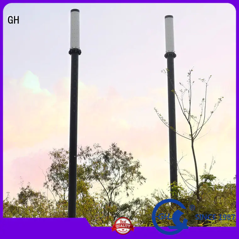 GH smart street light pole good for lighting management