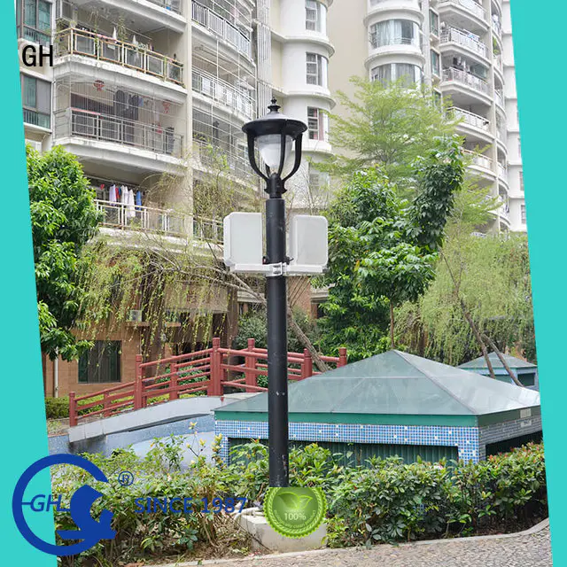 GH smart street light pole cost effective for public lighting