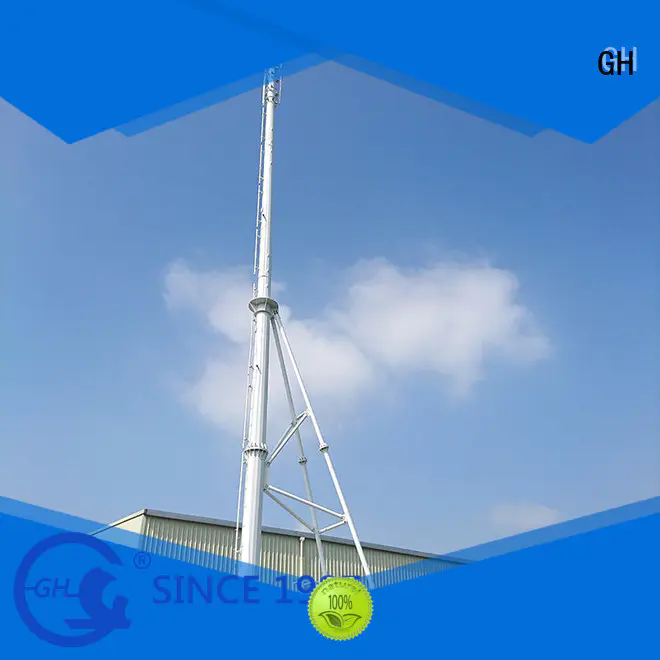 GH convenient assembly integrated tower systems with high performance for communication system