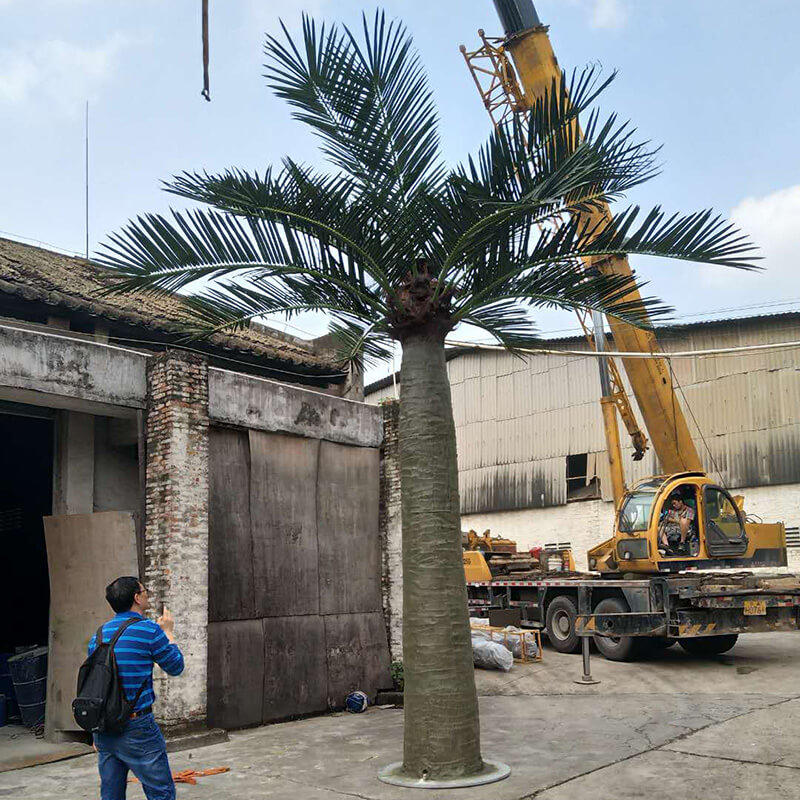 GH elegant artificial palm trees signals transmission-1