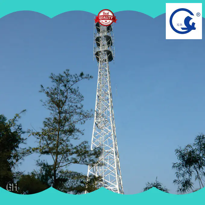 light weight telecommunication tower excelent for communication industy