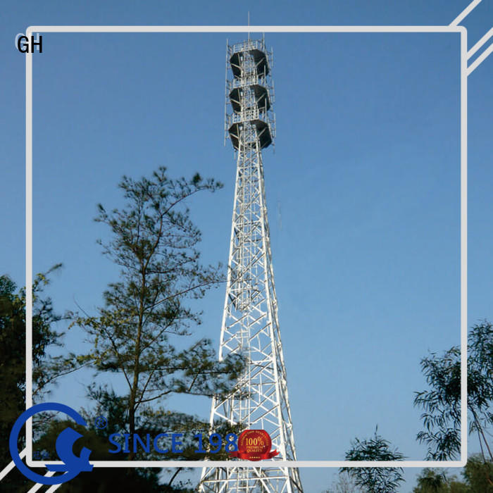 GH light weight telecommunication tower suitable for communication industy