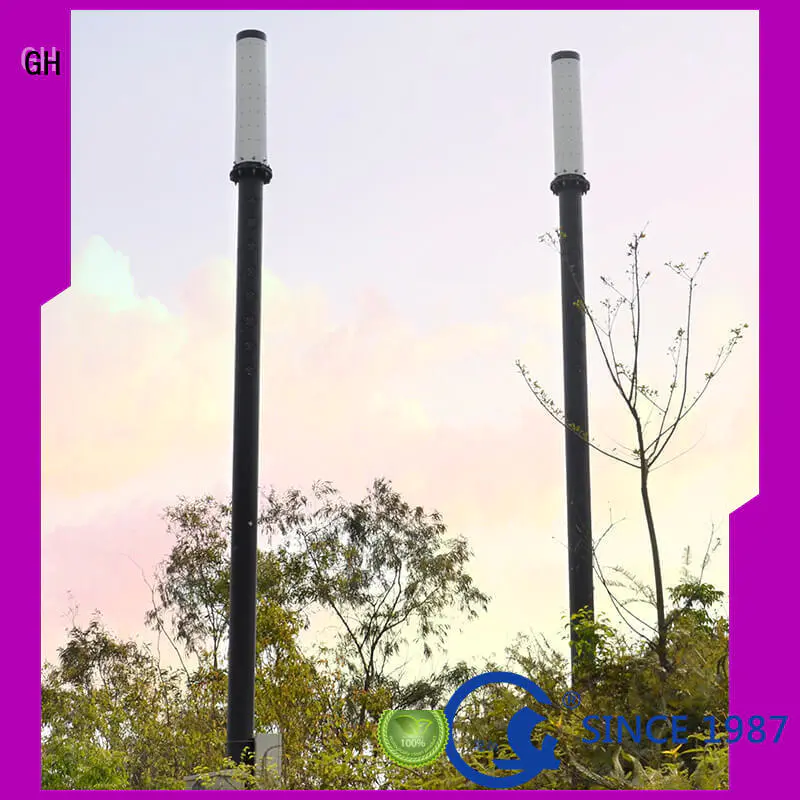 GH energy saving smart street light pole good for