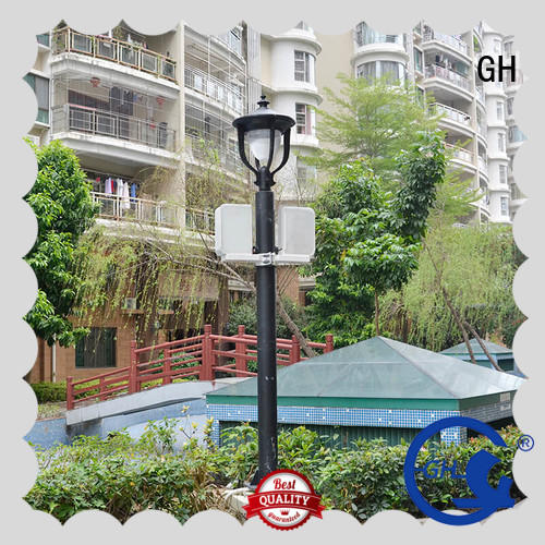 GH energy saving smart street light pole cost effective for public lighting