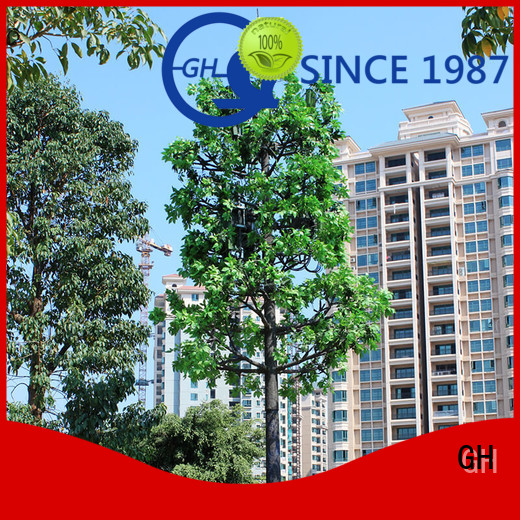 GH simple structure pine tree cell tower with good quality for mobile phone signals