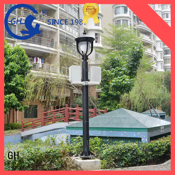 GH smart street light pole cost effective for