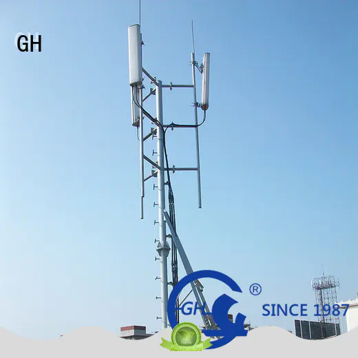 GH antenna support pole with satisfed feedback for communication industry