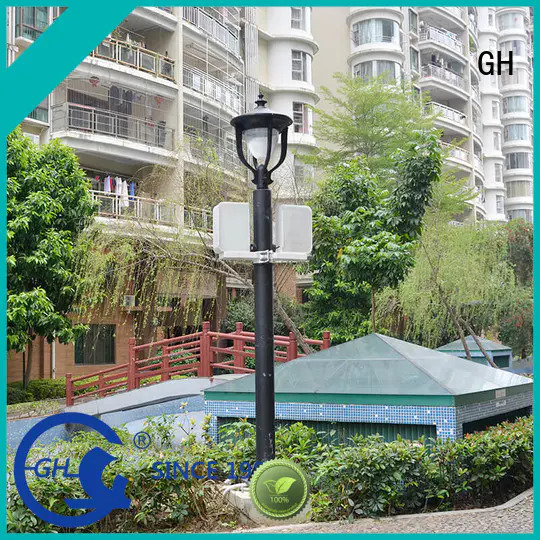 GH smart street light pole good for public lighting