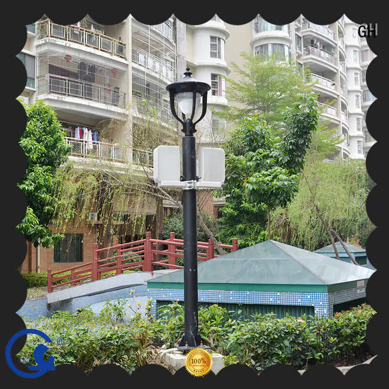 GH advanced technology smart street light pole ideal for public lighting