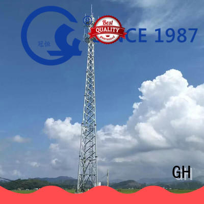 light weight telecommunication tower ideal for communication industy