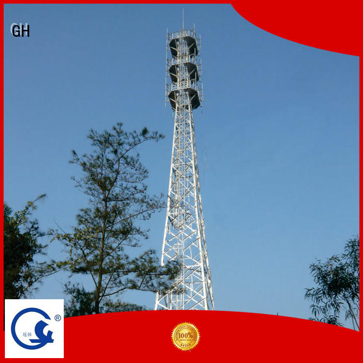 cost saving communications tower suitable for telecommunication