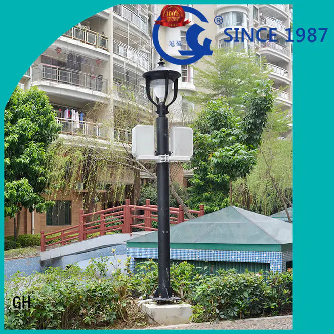 GH smart street light pole cost effective for