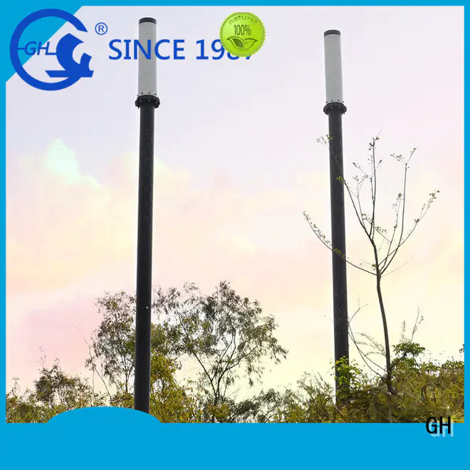 GH smart street light pole suitable for public lighting