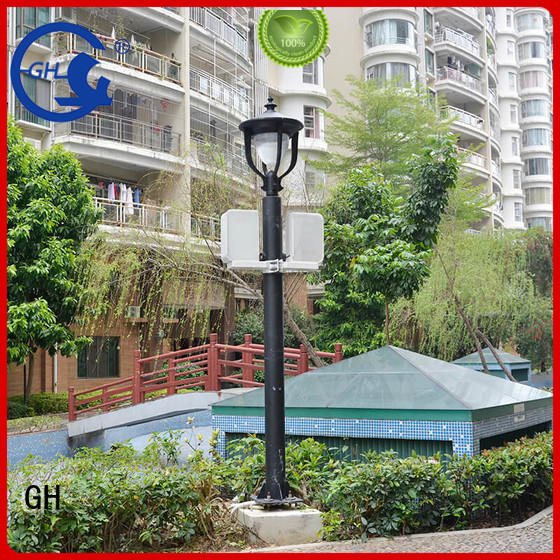 GH smart street light pole suitable for public lighting