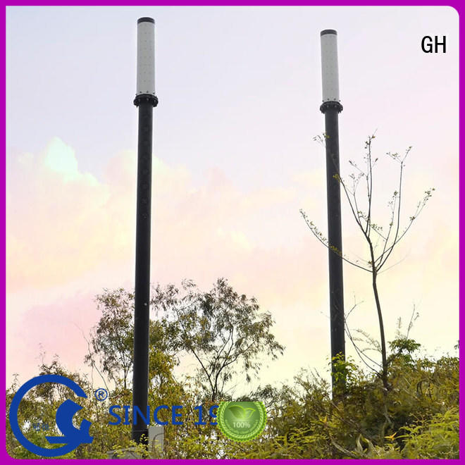 GH energy saving smart street light pole suitable for public lighting