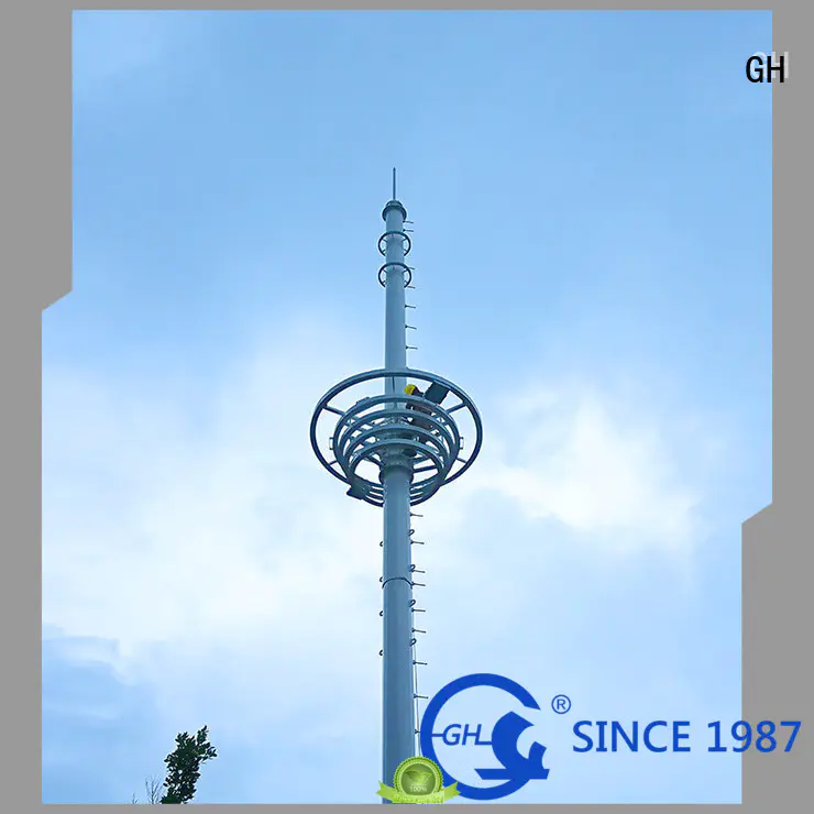 GH good quality antenna tower suitable for communication industy