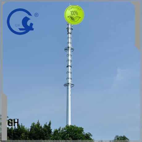 GH light weight antenna tower suitable for communication industy