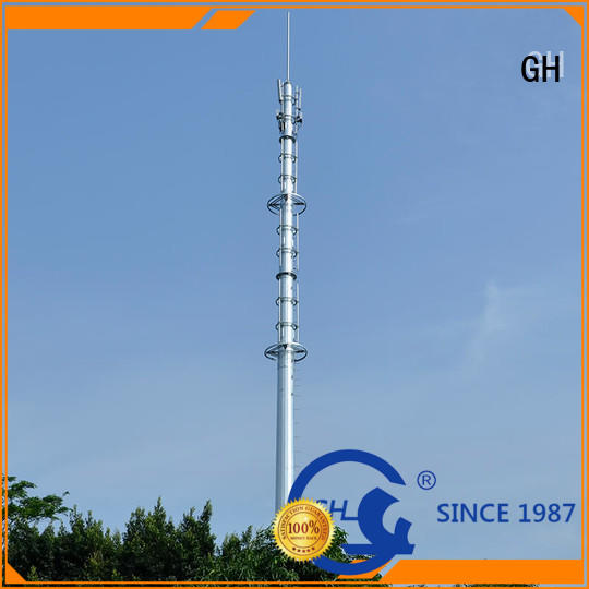 GH good quality telecommunication tower ideal for communication industy