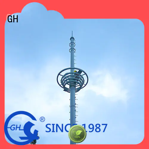 light weight telecommunication tower ideal for communication industy