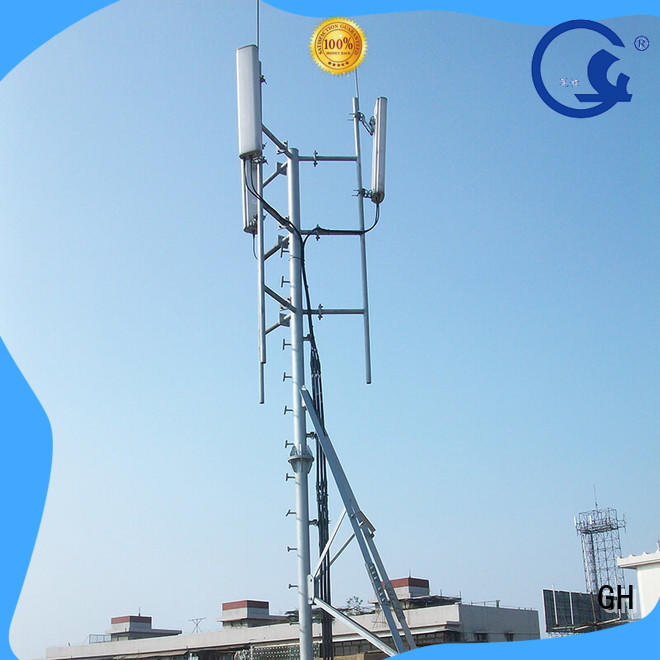 GH high strength antenna support pole with great praise for communication industry