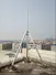 high strength antenna support pole suitable for building in the peak