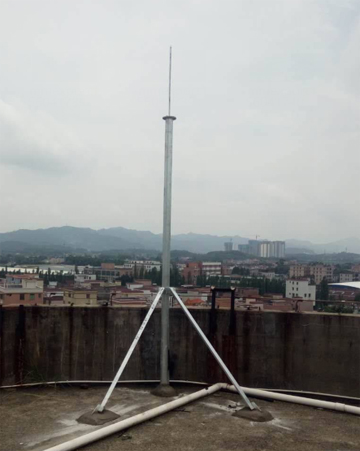 stable antenna support pole with great praise for building in the roof-2